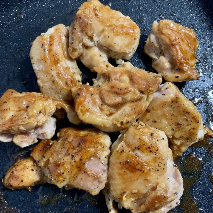 鶏肉のわさび醤油焼き